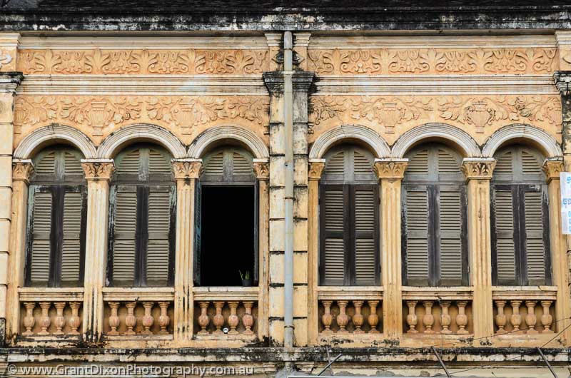 image of Battambang colonial facade