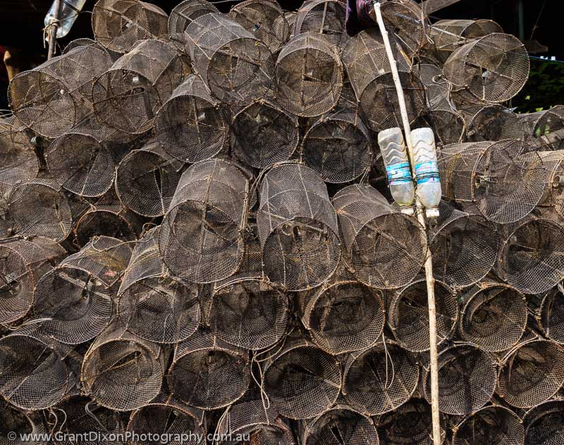 image of Tonle Sap fish traps