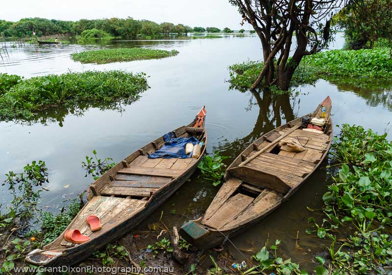 image of Tonle Sap fishing boats 1