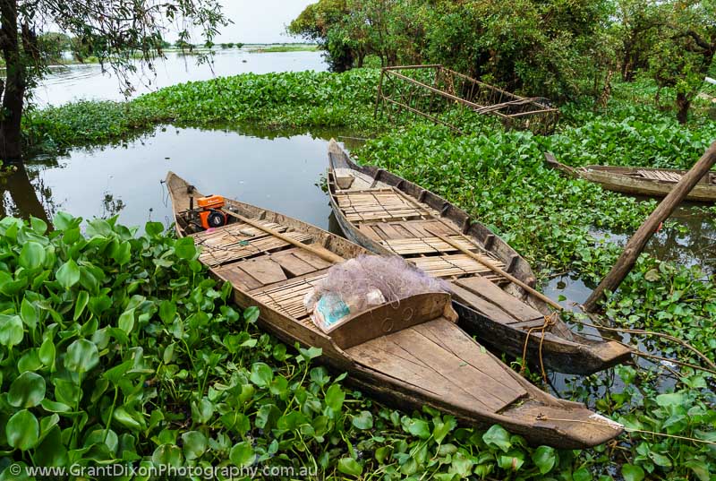image of Tonle Sap fishing boats 2