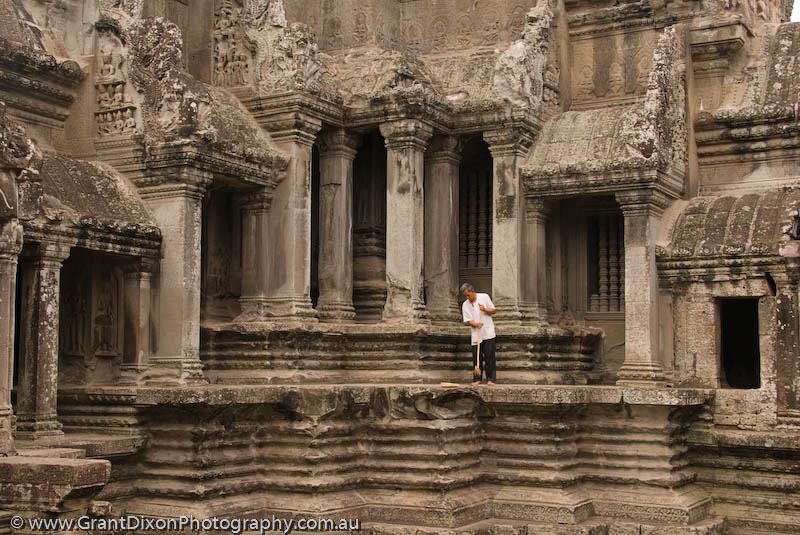 image of Angkor Wat steps