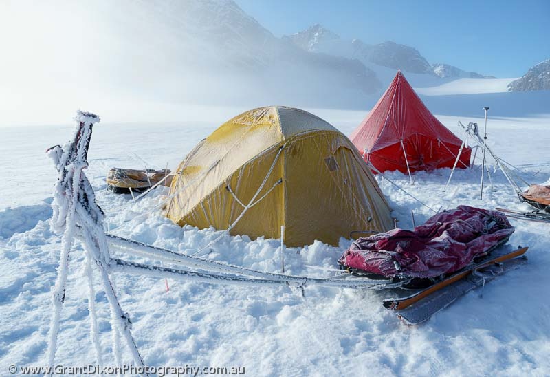 image of Baffin frosty camp