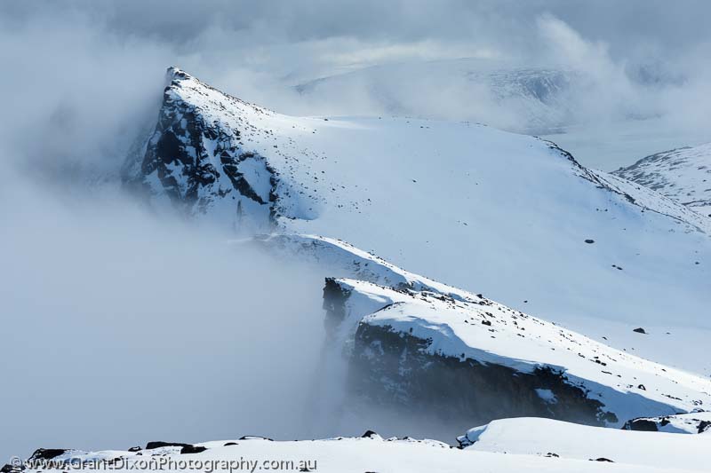 image of Baffin peak & cloud 1