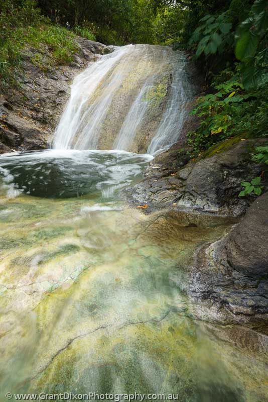 image of Shiretoko suphur waterfall