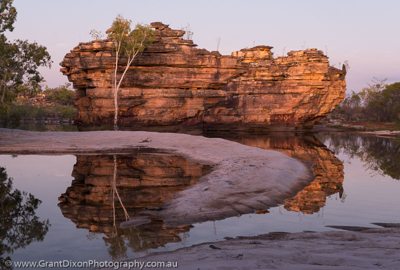 image of Kakadu sandstone tor dawn 1