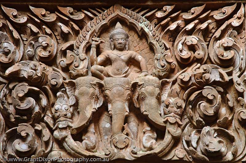 image of Wat Phu Champasak carvings