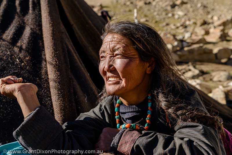 image of Ladakhi nomad woman 2