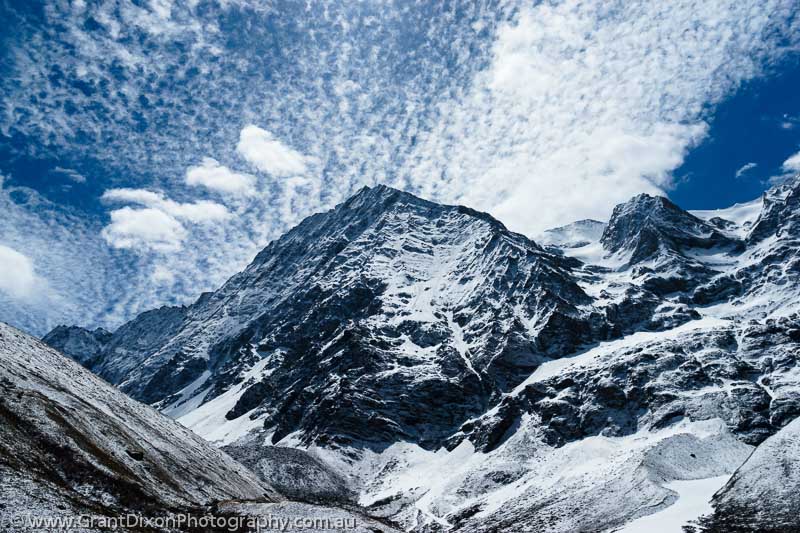 image of Chyarga peak & clouds