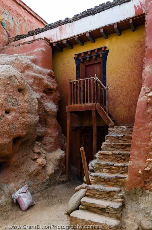 image of Thubchen Gompa steps