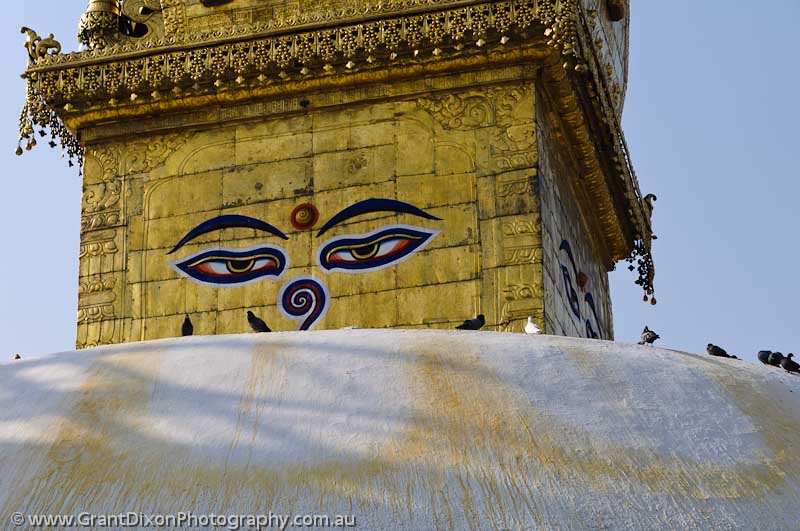 image of Swayambhunath stupa