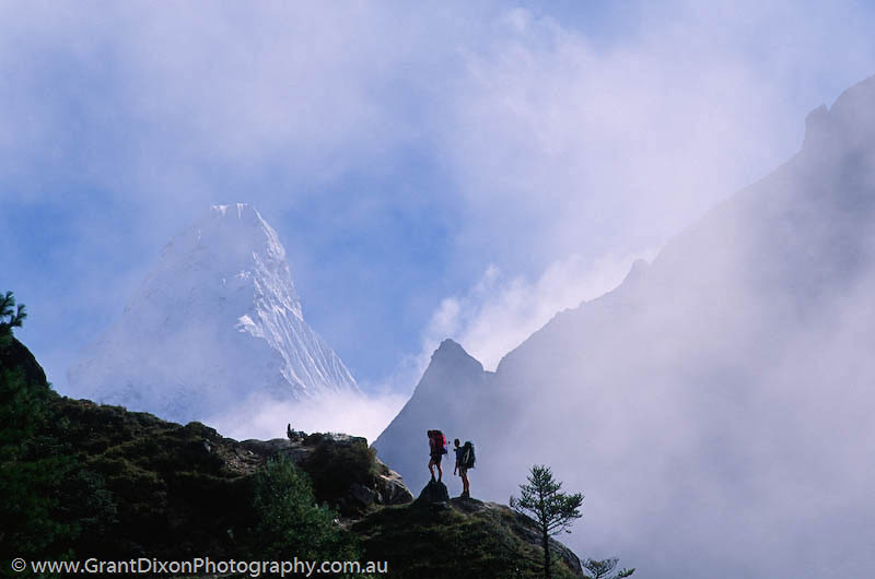 image of Khumbu trekkers