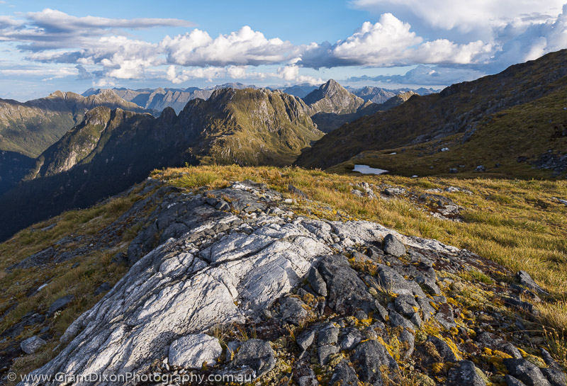 image of Fiordland dyke & clouds