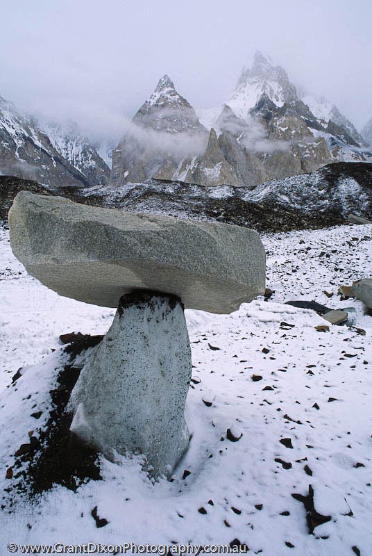 image of Perched boulder