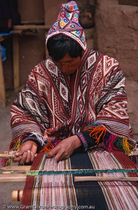 image of Pisac weaver