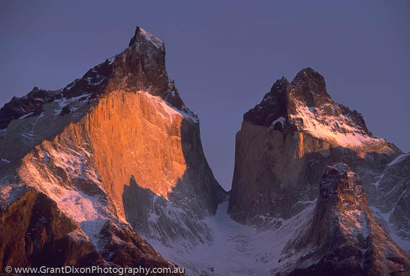 image of Cuernos del Paine dawn
