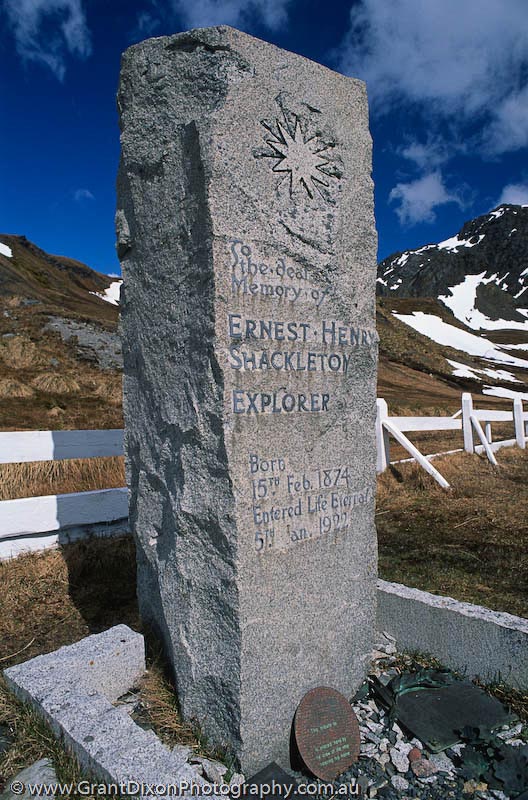 image of Shackleton grave