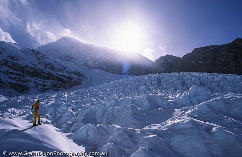 image of Shishapangma glacier