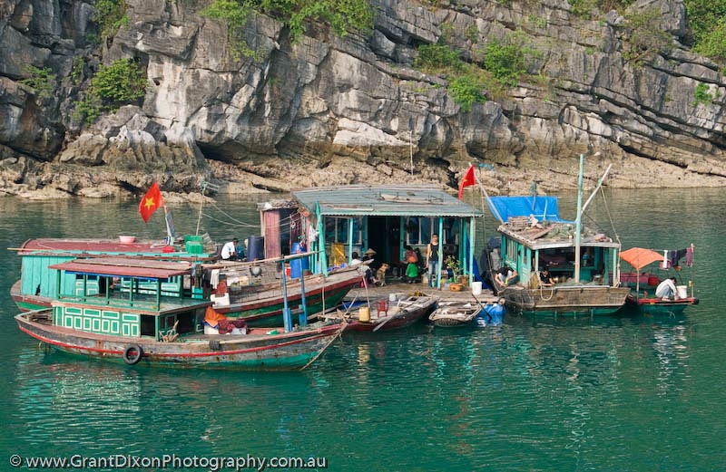 image of Ha Long fishing village