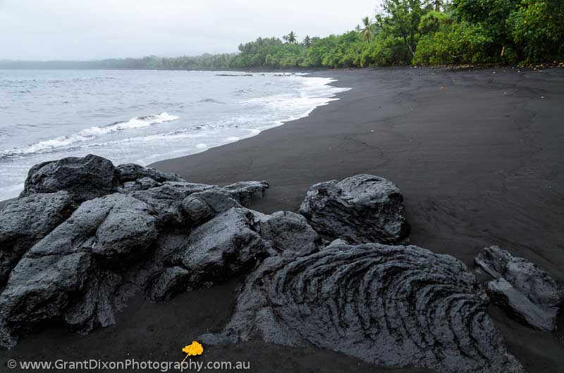image of Ambrym coastal lava 1