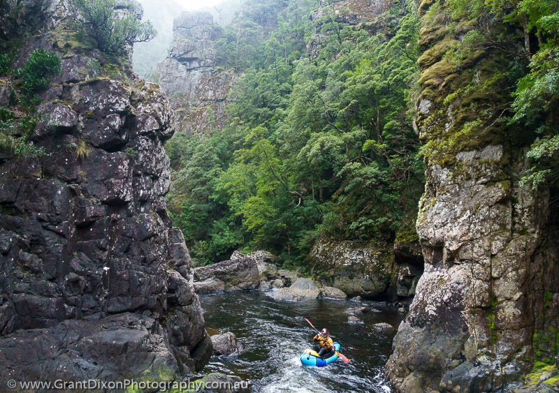 image of Vale River gorge packrafting 10