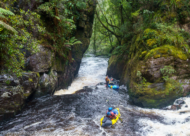 image of Vale canyon packrafting