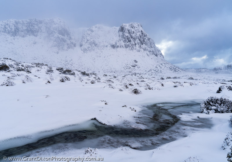 image of West Wall winter stream