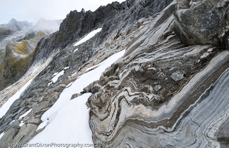 image of Aiguille Rouge gneiss 1