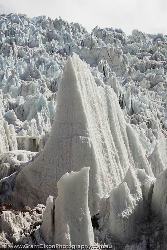 image of Mercedario icefall