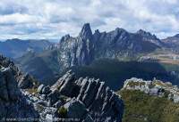 Federation Peak, Eastern Arthur Range, Southwest National Park, Tasmanian Wilderness World Heritage Area.