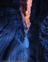 Slot canyon, Knox Gorge, Hamersley Range, Karijini National Park, Western Australia.