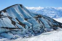 Logan Glacier, Mt Logan circumnavigation, Canada, April-May 2024