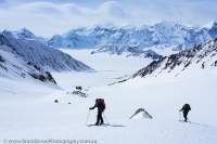 Logan Glacier, Mt Logan circumnavigation, Canada, April-May 2024