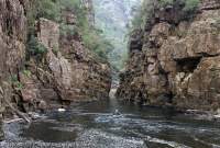 Alum Cliffs, Mersey River, Tasmania