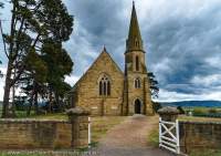 AUSTRALIA, Tasmania, Ross (historic town in Tasmania's Midlands). Wesleyan (Uniting) Church, built 1885.
