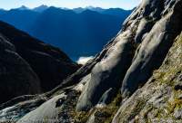 Donne Glacier, Darran Mountains, Fiordland National Park