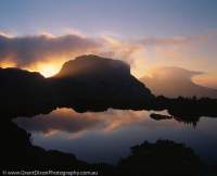 AUSTRALIA, Tasmania, Cradle Mountain-Lake St Clair National Park, World Heritage Area.