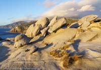 Weathered granite, Southwest Cape, Tasmanian Wilderness World Heritage Area