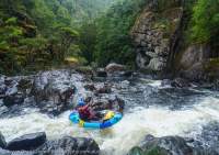 Vale River packraft descent, Oct 2024, Tasmania