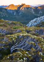 Spires from Shining Mountain, Franklin-Gordon Wild Rivers National Park, Tasmanian Wilderness World Heritage Area.