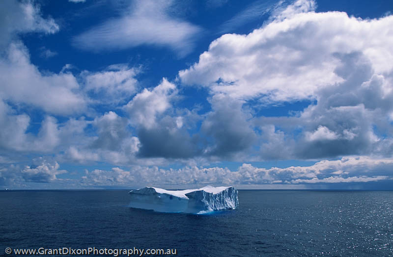 image of Iceberg and clouds 4
