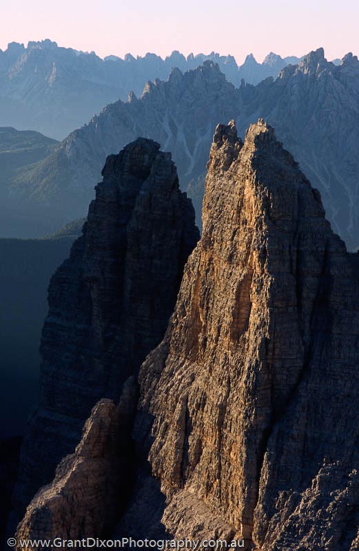 image of Dolomites spires 3