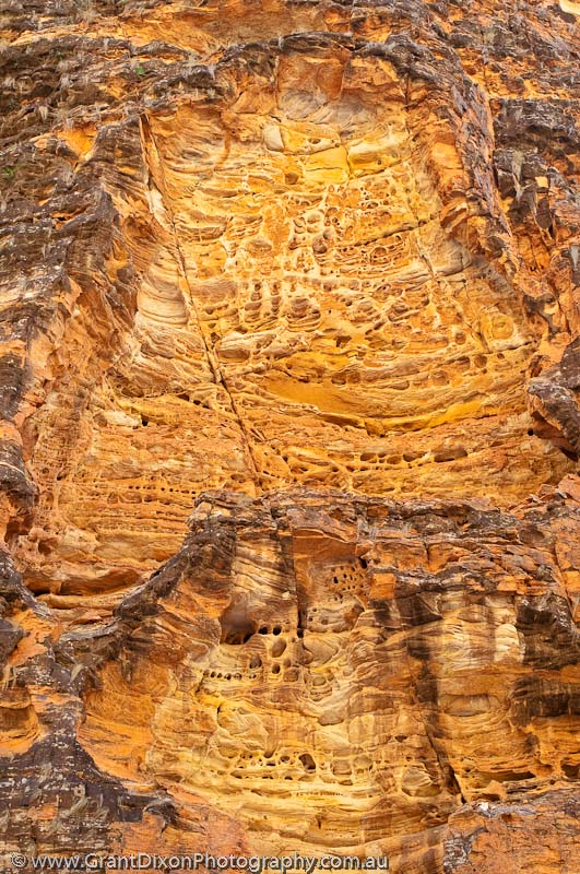 image of Piccaninny Gorge weathering
