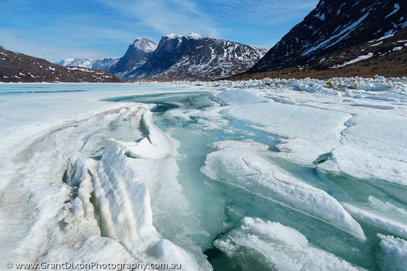 image of Pangnirtung Fiord sea ice 5