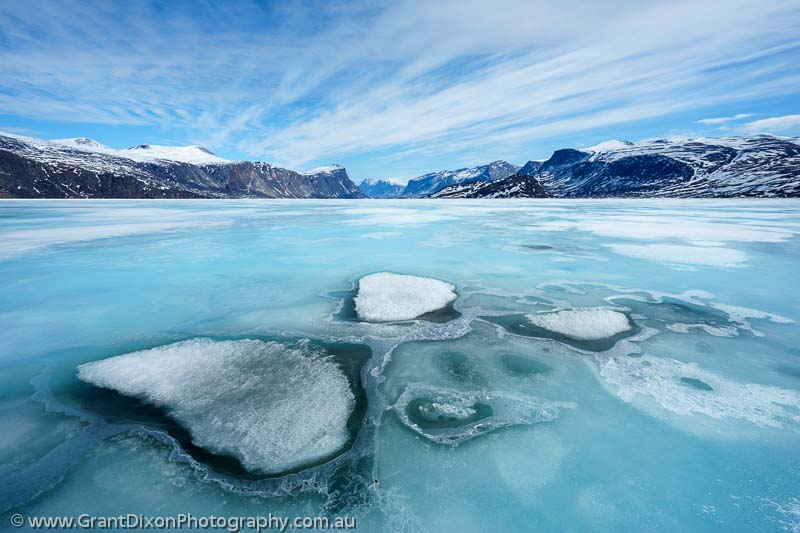 image of Pangnirtung Fiord sea ice 8