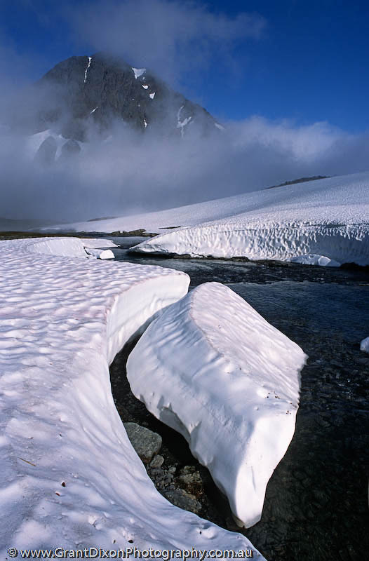 image of Crystal Lake snowdrift