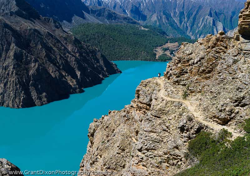 image of Phoksundo Lake trail
