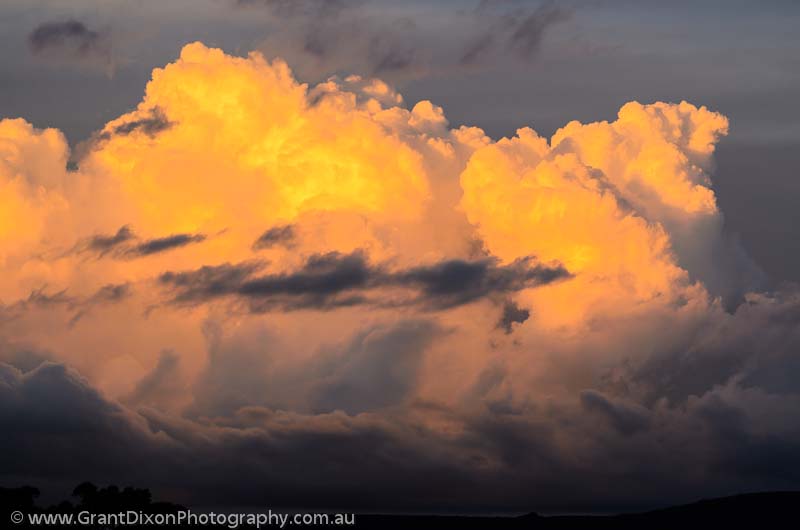 image of Cumulus sunset