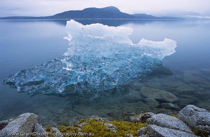 image of Glacier Bay iceberg glass 5