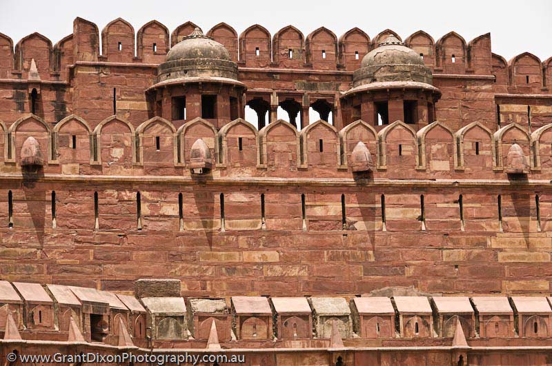 image of Agra Fort wall