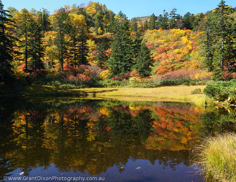 image of Daisetsuzan autumn lake 1